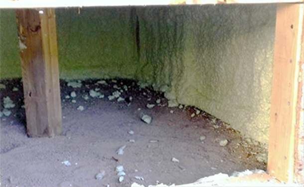 tiny crawlspace